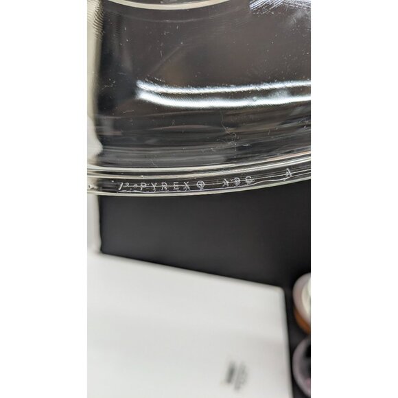 CorningWare Iris 2L Casserole Dish Glass Lid Blue Purple Flower Bakeware - Picture 7 of 16